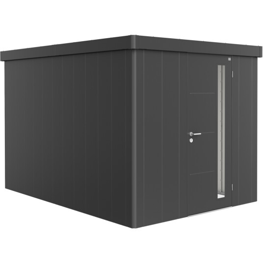 BIOHORT REDSKAPSBOD NEO 4B STD. DØR MØRK GRÅ METALLIC