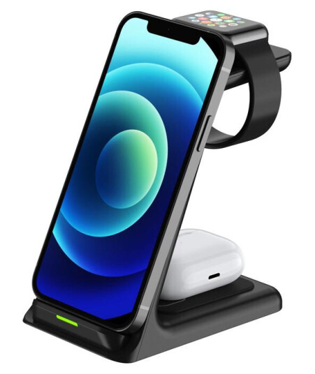 SIGN 3-in-1 Wireless Charging Station 15W - Black SIGN 3-in-1 Wireless Charging Station 15W - Black
