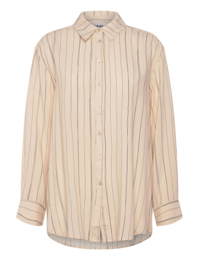 Soft Rebels Srmargot Striped Shirt Cream S
