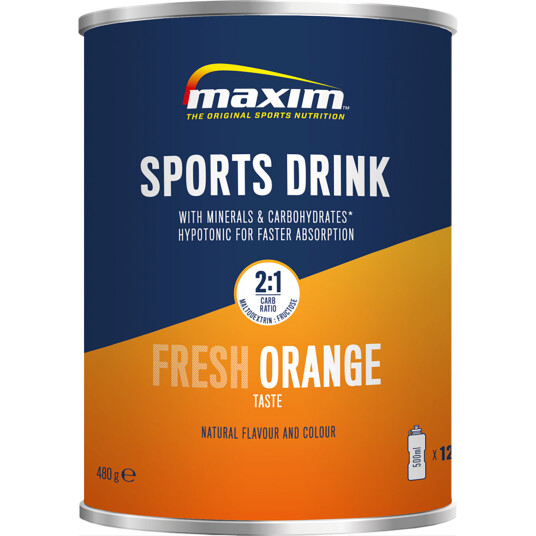 Maxim Sports Drikk 480g 480g Appelsin Maxim Sports Drikk 480g 480g Appelsin