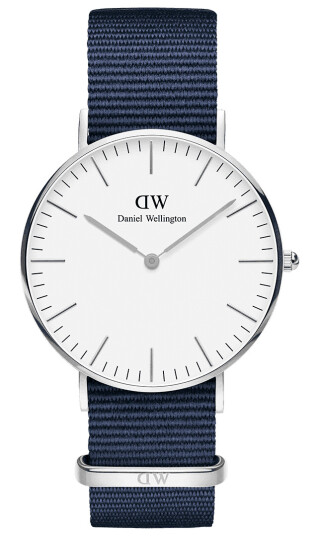Daniel Wellington DW Klokke Classic Bayswater 36mm Sølv Daniel Wellington DW Klokke Classic Bayswater 36mm Sølv