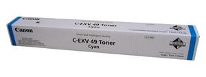 Canon C-EXV 49 C Toner - 8525B002 Original - Cyan 19000 sider Canon C-EXV 49 C Toner - 8525B002 Original - Cyan 19000 sider