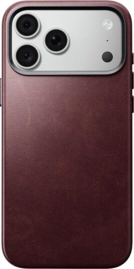 Nomad Traditional Leather Case - burgundy (Horween) - iPhone 18 Pro Max/17 Pro Max
