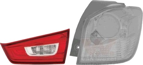 VAN WEZEL 3201934 Baklykt