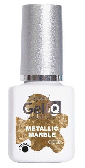 Gel iQ Effect Metallic Marble Gold 5ml