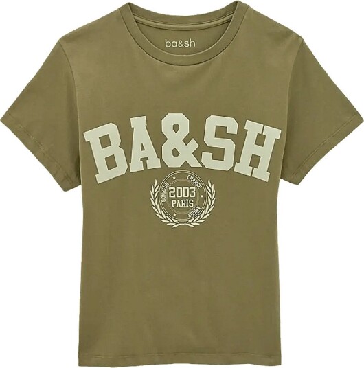 ba&sh T Shirt Ioni Khaki green 36 ba&sh T Shirt Ioni Khaki green 36