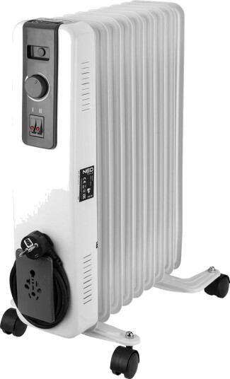 NEO Tools 265964 Oljeradiator 2000W 9 ribber med termostat NEO Tools 265964 Oljeradiator 2000W 9 ribber med termostat