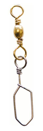 Wiggler Messingsvivel m/hempe - 10