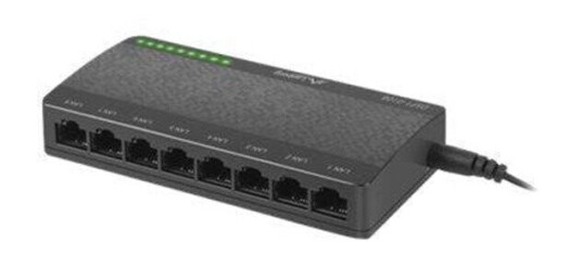 Lanberg DSP1-0108 - switch - 8 ports - unmanaged (5901969415681)