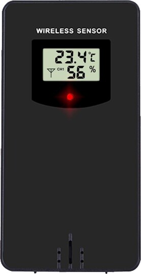 Trådløs sensor for værstasjon BD 920 Berdsen Sort Trådløs sensor for værstasjon BD 920 Berdsen Sort