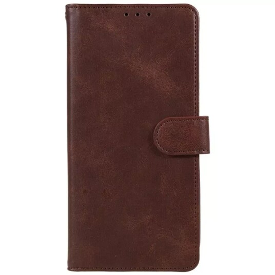 INCOVER Samsung Galaxy M34 (5G) / F34 (5G) Kunstskinn Deksel m. Lommebok og Stropp - Mørkebrun INCOVER Samsung Galaxy M34 (5G) / F34 (5G) Kunstskinn Deksel m. Lommebok og Stropp - Mørkebrun