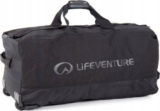 Lifeventure Expedition Wheeled Duffle 120 Litre Roll-Base Black