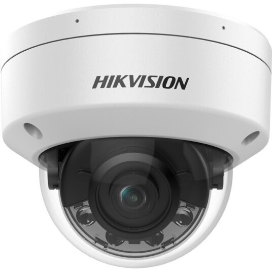 Hikvision DS-2CD2187G2H-LISU Mini Dome Overvåkningskamera 8MP 2 8mm ColorVu Hvit Hikvision DS-2CD2187G2H-LISU Mini Dome Overvåkningskamera 8MP 2 8mm ColorVu Hvit