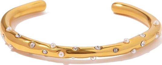 Céleste Bangle Estelle 18K Gold