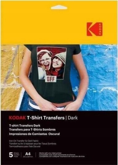 Kodak A4 Transferpapir Svart 3510 553 Kodak A4 Transferpapir Svart 3510 553