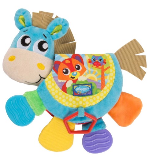 playgro Musikk og bildebok Klipp Klapp Pferd