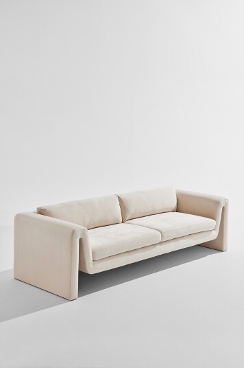 Jotex Sofa Kryssfiner/Polyeterskum/Polyester Kremhvit Mika 1665873010