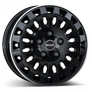 MAK Overland Dark 6.5x16 5/120 ET57 B64.1 MAK Overland Dark 6.5x16 5/120 ET57 B64.1