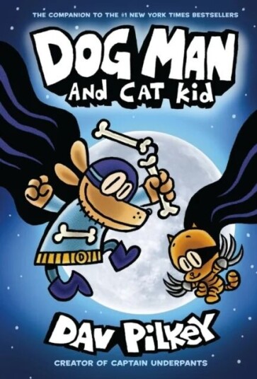Dog Man 4: Dog Man And Cat Kid Av Dav Pilkey