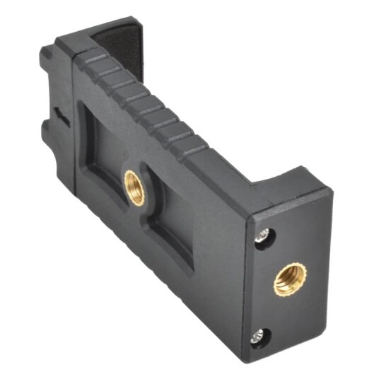 INF Mobiltelefonstativ Adapter Mobiltelefonholder mobiladapter for stativ Sort