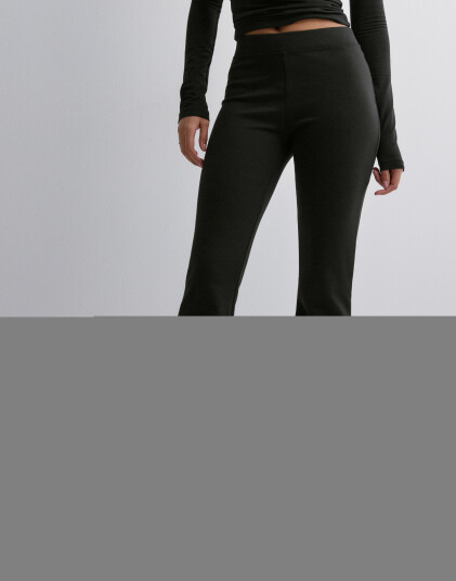Only Svart Onlfever Stretch Flaired Pants Jrs