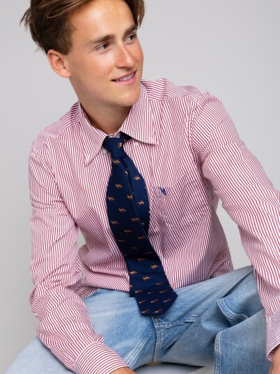 Rebeloup Country Wool Tie Blå ONE SIZE