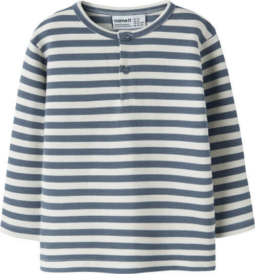 Name It Nmmniles Ls Nreg Grandad Top Blue 104