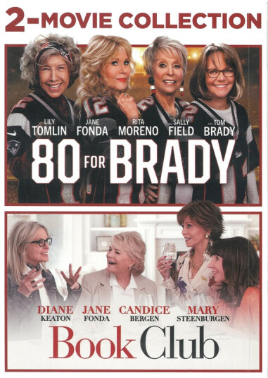 80 For Brady / Book Club 2 Movie Collection DVD