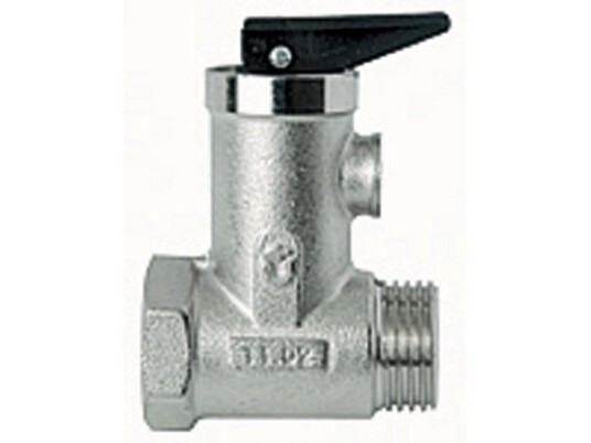 Tdm Brass 1190 Varmtvannsbereder Sikkerhetsventil 0 5 Tommer
