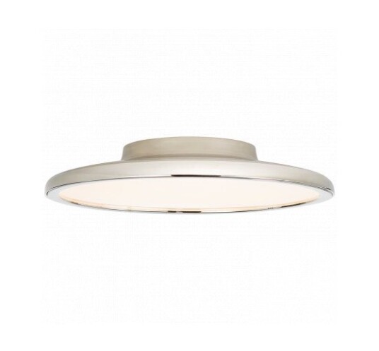 Dot 13" Flush Mount Polished Nickel