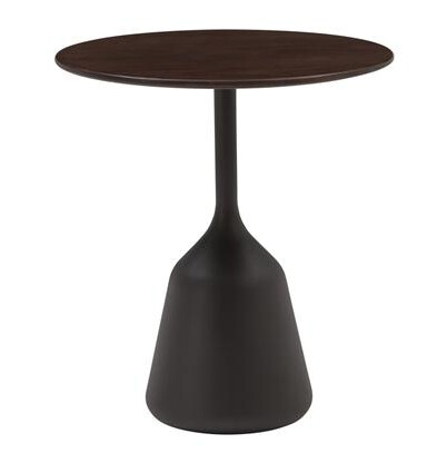 Wendelbo Coin Sidebord Ø45 Høyt Mørk Brun Eik Wendelbo Coin Sidebord Ø45 Høyt Mørk Brun Eik