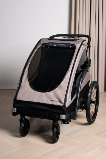 Beemoo Activity Sport Sykkelvogn, Beige