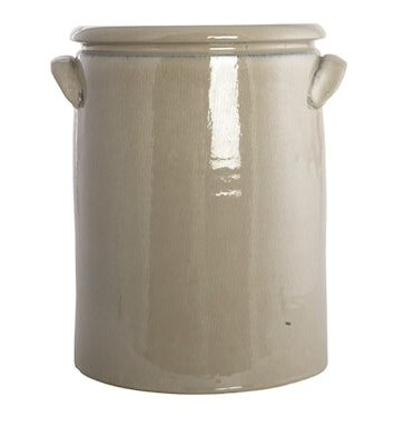 Blomsterkrukke Pottery 36 cm - Sand
