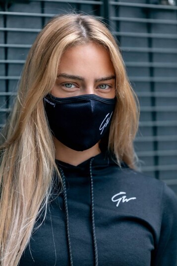 Gorilla Wear Face Mask Black M/L