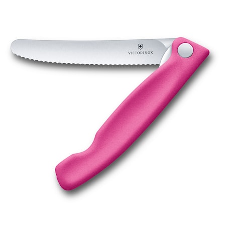 Swiss Classic Foldable Paring Knife, wavy edge, 11