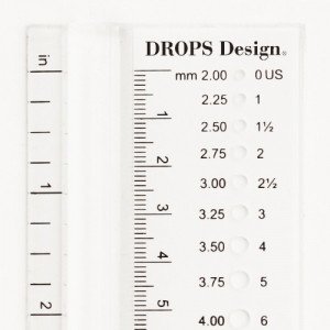 Drops Design Strikkepinnemåler 2.00 til 12.00 mm Drops Design Strikkepinnemåler 2.00 til 12.00 mm