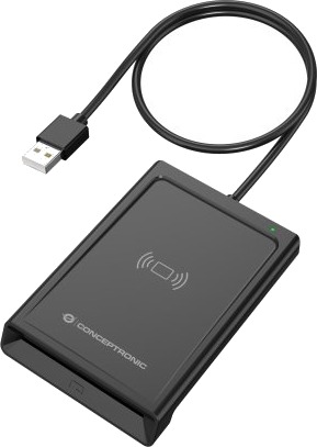 Conceptronic Bian11b Usb 2.0 Nærfeltskommunikasjon Nfc 1 M Sort 100 G
