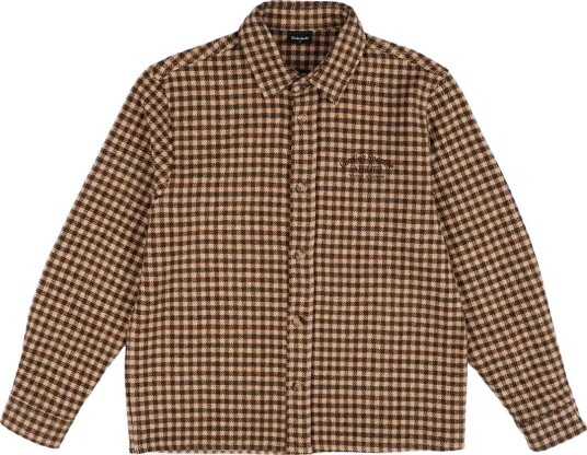 Goodies Sportive Hunter Checks Brown Shirt   BROWN   XL