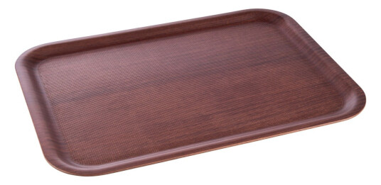 VEGA Serveringsbrett Ebena rektangulær; 46x36x2 cm (LxBxH); Brun; Rektangulær