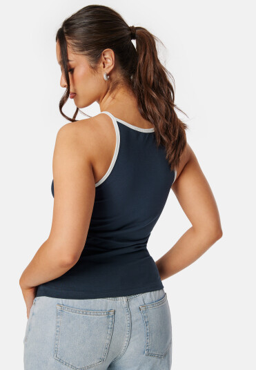 SELECTED FEMME Slfelfrida Contrast Top Dark Sapphire L