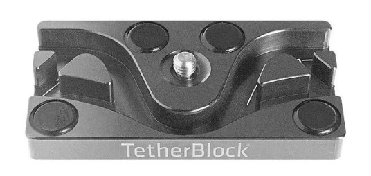 Tether Tools TetherBlock Kabelholder for Kamera - Grafitt 1/4" & 3/8" Tether Tools TetherBlock Kabelholder for Kamera - Grafitt 1/4" & 3/8"