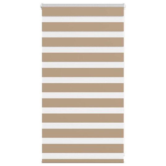 Sebragardin sandbrun 85x100 cm stoff bredde 80,9 polyester