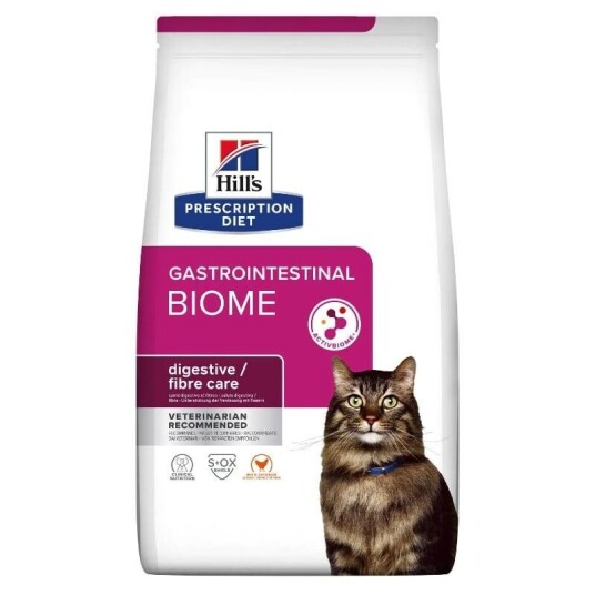 Hill'S Prescription Diet Feline Gastrointestinal Biome Tørrfôr Til Katt Med Kylling 3 kg