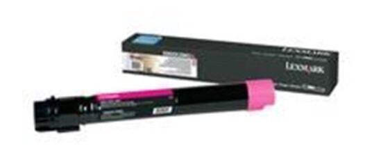 Lexmark tonerpatron - Laser toner Rød