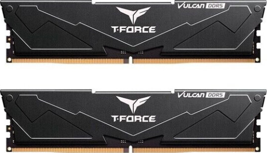 Team Group T-Force Vulcan 32GB DDR5-6000 RAM med AMD EXPO og Intel XMP, Svart Team Group T-Force Vulcan 32GB DDR5-6000 RAM med AMD EXPO og Intel XMP, Svart