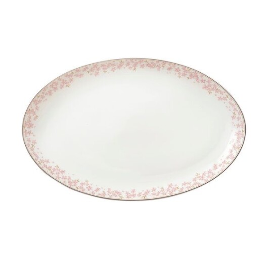 Wik & Walsøe Slåpe Rosa Ovaltfat 39cm