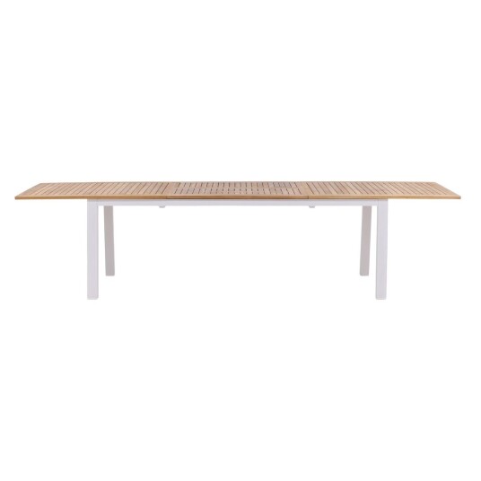 Venture Home Panama hagebord inkl. tilleggsplate 224, 324 cm hvit, natur . 1670976-01-0 1560332-01-0