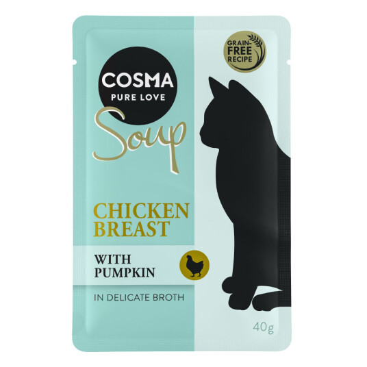 Cosma Økonomipakke Soup 24 X 40 G Kyllingbryst Med Gresskar