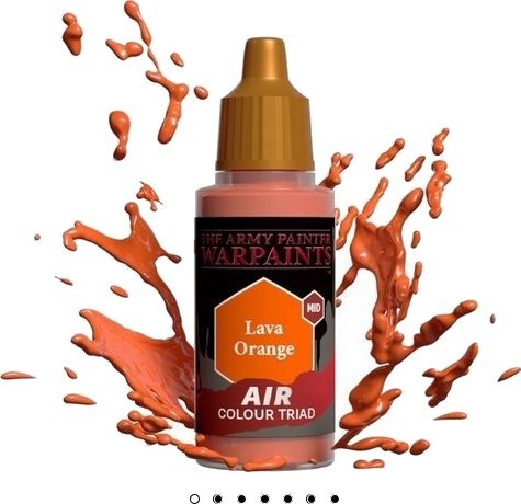 Army Painter Warpaints Air Lava Orange