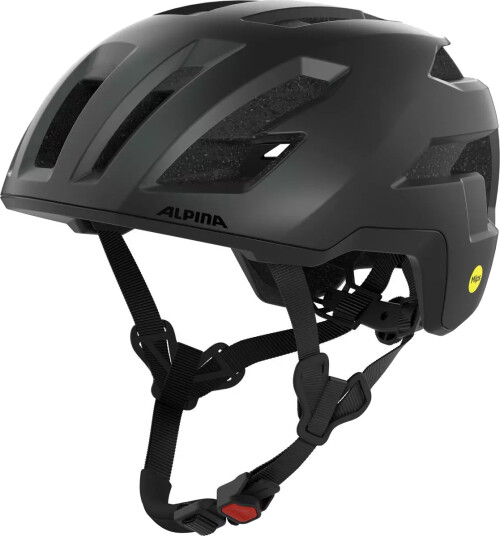 Alpina hjelm Taunus Gravel sort 55-59 (M)